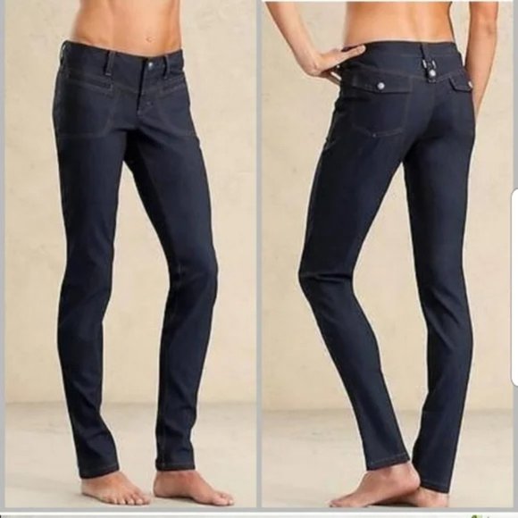 Athleta Schoeller Skinny Straight Dry 